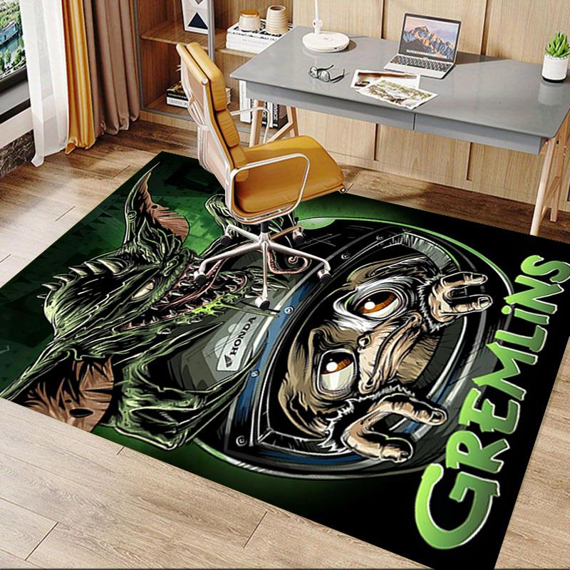 1pc gremlins motorcycle Carpet, Office Rug Outdoor Mat Home Decor Area Carpet Festival