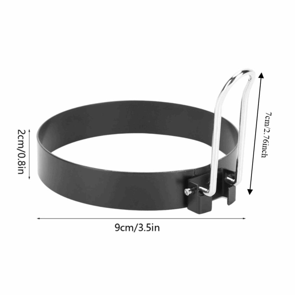 2PCS Stainless Steel Egg Shaper 3.5 In Non-Stick Egg Rings Multi-functional Durable Pancake Cooking Ring Restaurant