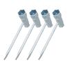 4Pcs Ergonomic Sparks Plug Socket Wrench for Gasolines Chainsaw Brush Cutter 13mm-19mm Stainless Steel Spanner