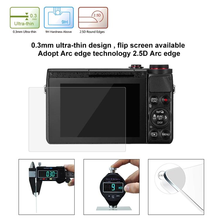 Tempered 9h 25d Film Glass For Canon G9x G7x