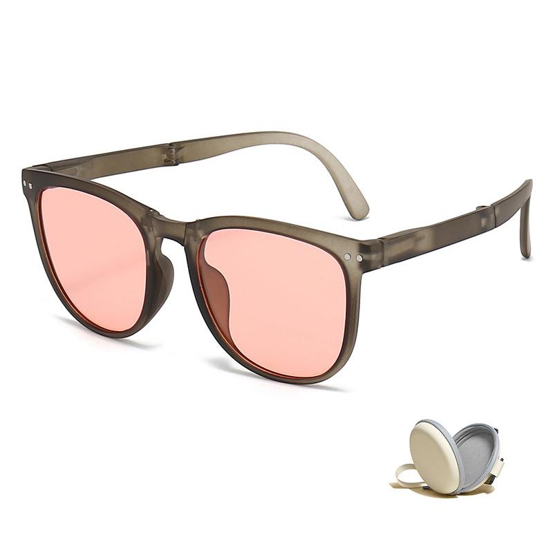 Foldable Sunglasses Square Frame For Men Women Folding Driving Eyewear Sun Glasses Outdoor Sunglasses