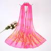 New printed phoenix rose silk scarf women's versatile long beauty yarn scarf beach yarn gift
