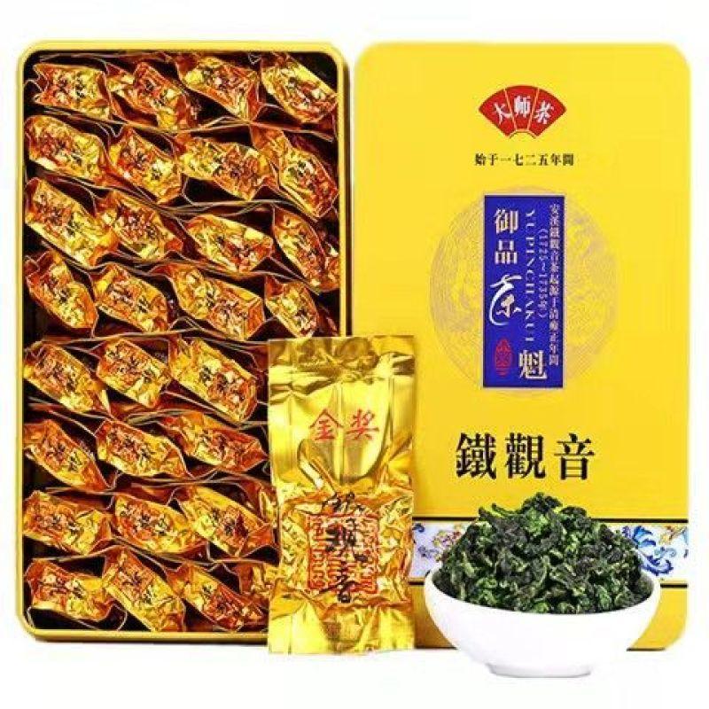 

Подлинный Anxi Super Tie Guan Yin [Золотая награда конкурса Tea King] 2023, новый чай с ароматом орхидеи, высококачественная подарочная коробка, 500 г