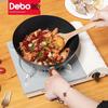 Debo Audella Gesunde Feineisen Wok zum Anbraten