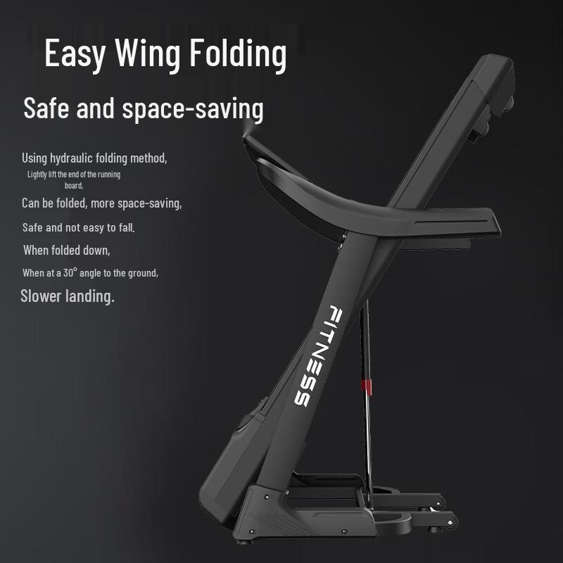 TLXT Foldable Home Electric Treadmill