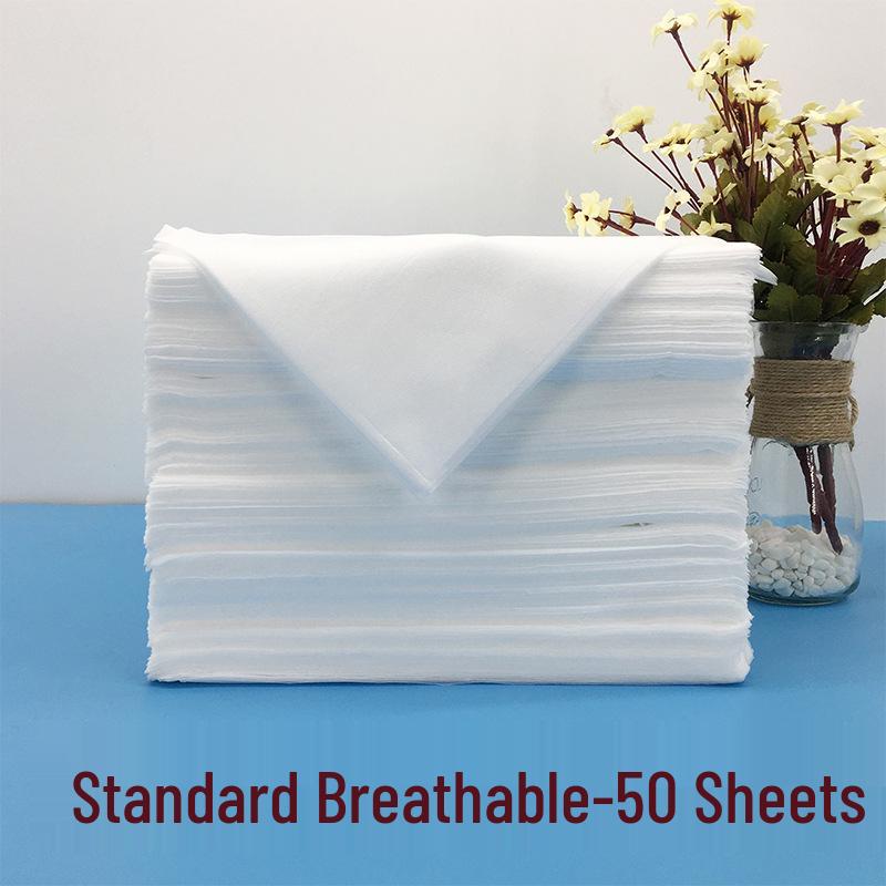 100 Disposable Non-Woven Bed Sheets 80x180 - Breathable Massage & Beauty Salon Use