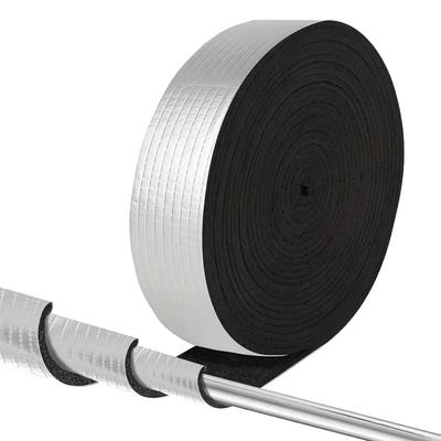 Winter Pipeline Insulation Tape Foam Aluminum Foil Waterproof Heat Resistant Duct Tape Outdoor Pipe Protection Kitchen Gadgets