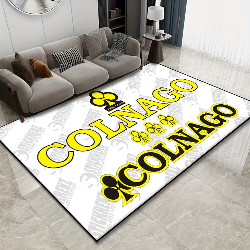 15 Sizes C-Colnago Pattern Rug Living Room Bathroom Mat Creative Door Mat Bedroom Club Area Rug  Living Room Decor Cycling Club