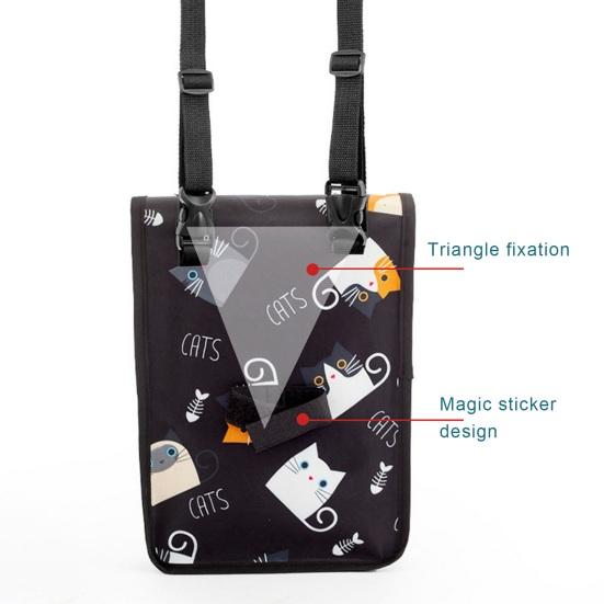 Bicycle Bag with Adjustable Straps Waterproof Handlebar Front Tube Basket Cycling Bag