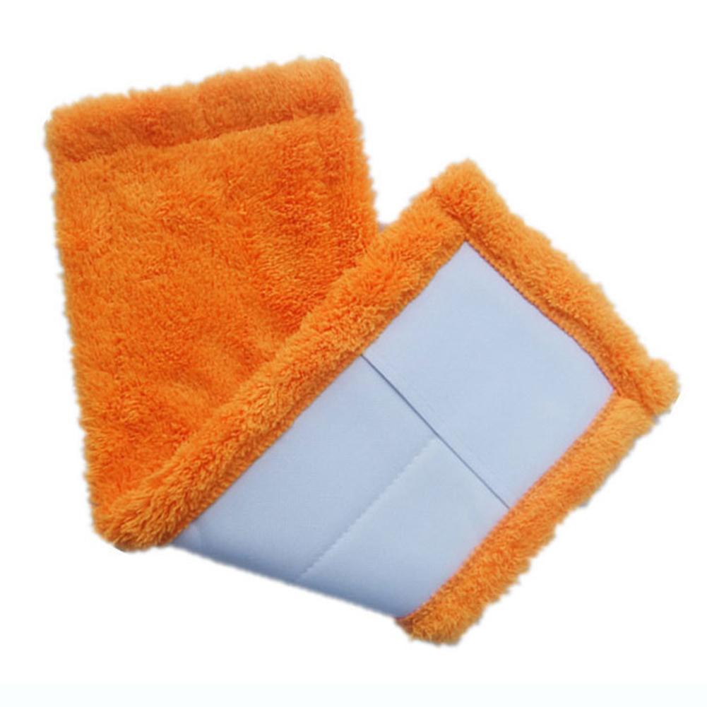 Replaced Mop Cloth Reusable Coral Velvet Pad For Practical Household Dust Cleaning Kitchen Living Room Cleaning Tools