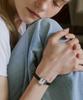 Milteunseutelli Square Leather Watch Ms-164S