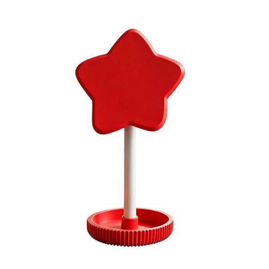 Cute Star Headphone Stand with Storage Tray, 3D Printed PLA Headset Hanger & Desk Organizer, Macaron Color Gaming Office Decor, Multi-Functional