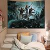 Adventure Film LLords Rings Tapestry Art Printing Japanese Wall Tapestry Anime Wall Hanging Home Decor