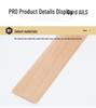 Sheng Yi Chuang Hand-Stitched Leather Clamp: Medium Beech Wood Auxiliary Tool for Leather Sewing