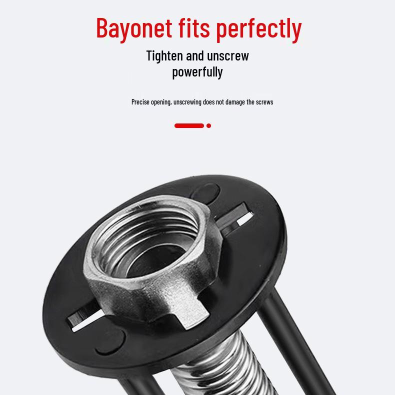 Multifunctional Bathroom Sink Wrench for Faucet and Hose Installation