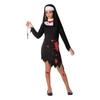 BB Carnival-Costume for Children Black Zombies (2 Pieces) 7-9 Years