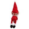 Christmas Wine Bottle Cover Set - Santa Snowman Pattern Decor for Champagne Red Wine Holiday Party Supply