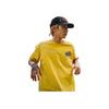 Li-Ning Skateboard Series Cartoon Print Round Neck Letter Loose Short Sleeve T-Shirt Unisex Tops Citrus-Yellow AHSSB93-2