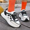Fashion 2025 Spring New Style Breathable White Casual Shoes Women's Low Top Board Shoes Thick Shoes