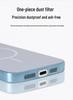 Apple 16 Pro Max Magnetic Ring Frosted Phone Case - Electroplated Soft Protective Cover