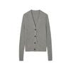 Women's V-Neck Slim-Fit Long-Sleeve Cardigan