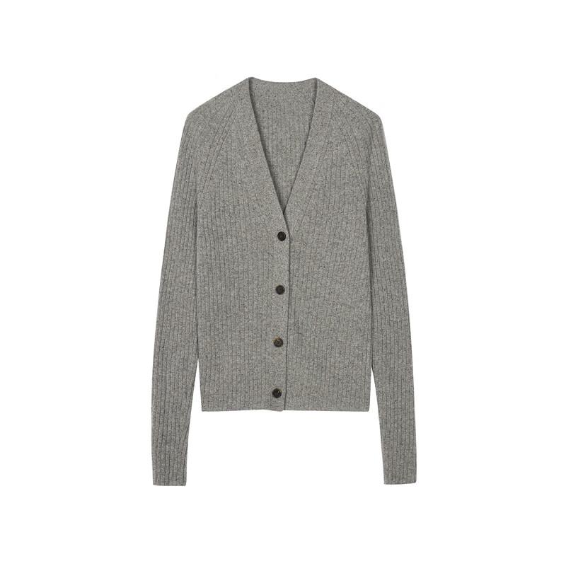 Women's V-Neck Slim-Fit Long-Sleeve Cardigan