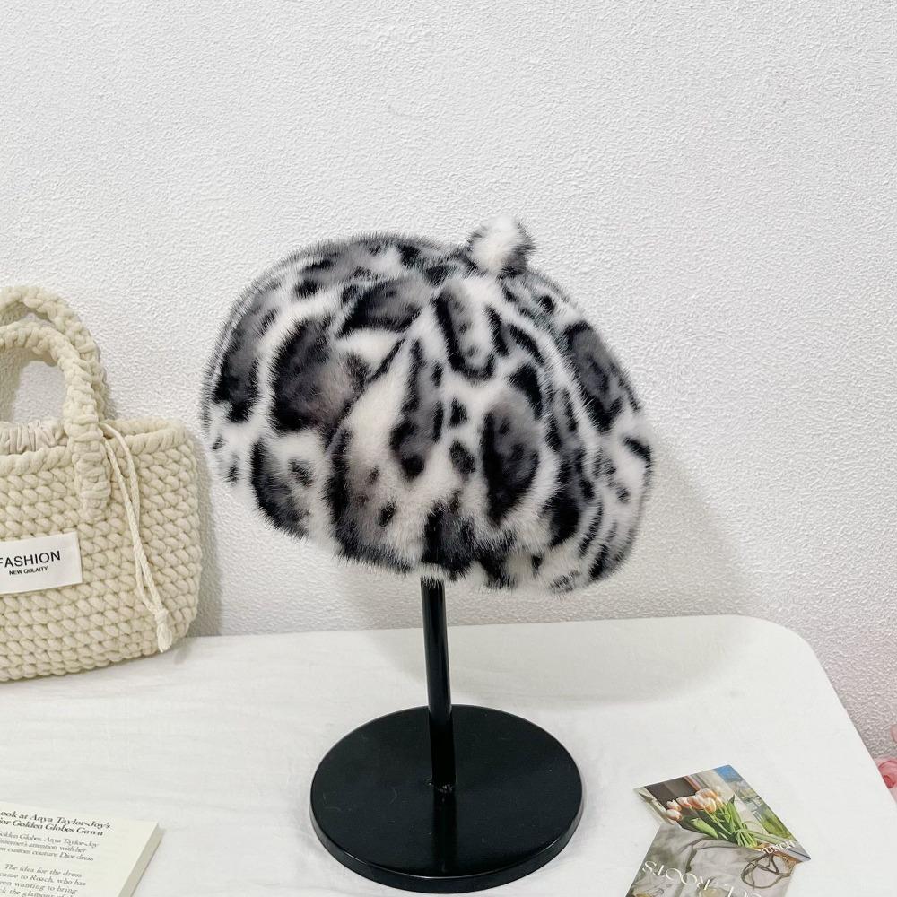 

Осінньо-зимовий новий берет, універсальний, у стилі ретро, теплий, потовщений, іноземного стилю, зимова мода, капелюх художника