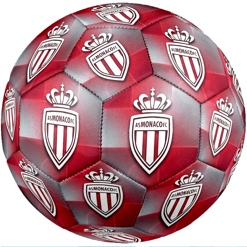 Monaco FC Size 5 Standard Football Durable Training Match Soccer Ball for Adult Outdoor Sports