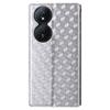 For Honor X7b 4G/X7b 5G/90 Smart/Play 50 Plus 5G/Play 8T 5G Case Rhombus Pattern Automatic Closing Protective Cover