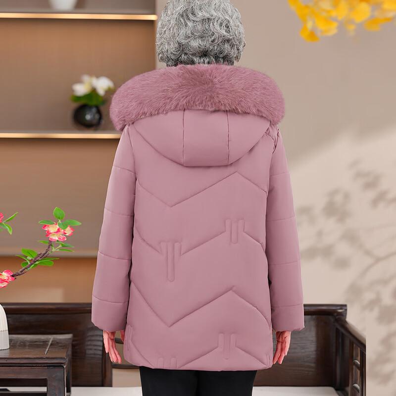 YUZHAOLIN Women's Plus Velvet Thickened Winter Padded Jacket