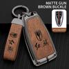 Zinc Alloy Leather Car Key Case Hongqi Hs5 H5 H9 Hs7 H7 L5 Hs3 L9 Keychain Keyless Housing Car Remote Key Protection Case