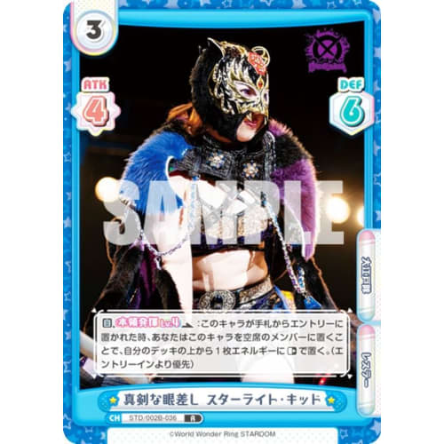 Rebirth STD/002B-036 Serious Gaze Starlight Kid (R Rare) Booster Pack STARDOM