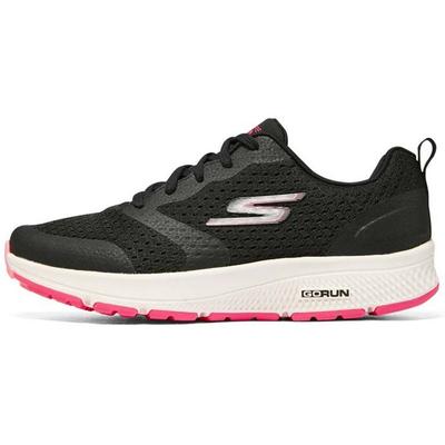 Go Run Tessuto Costante Confortevole Ammortizzante Resistente Traspirante Leggero Basse Scarpe da Corsa Casual Donna sneaker 128277-BKPK