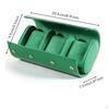 Watch Roll with Three Compartments Cylindrical Travel Structured for