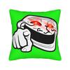 Decorative Pillowcases Funny Trollface  Accessories Home  Pillow Case Cover Square Multiple Sizes