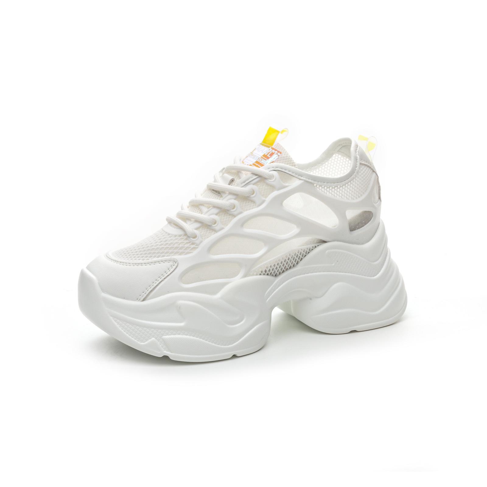 

Shoes women s summer new inner height increase thick-soled versatile casual women s shoes breathable mesh sports shoes women s tide 39