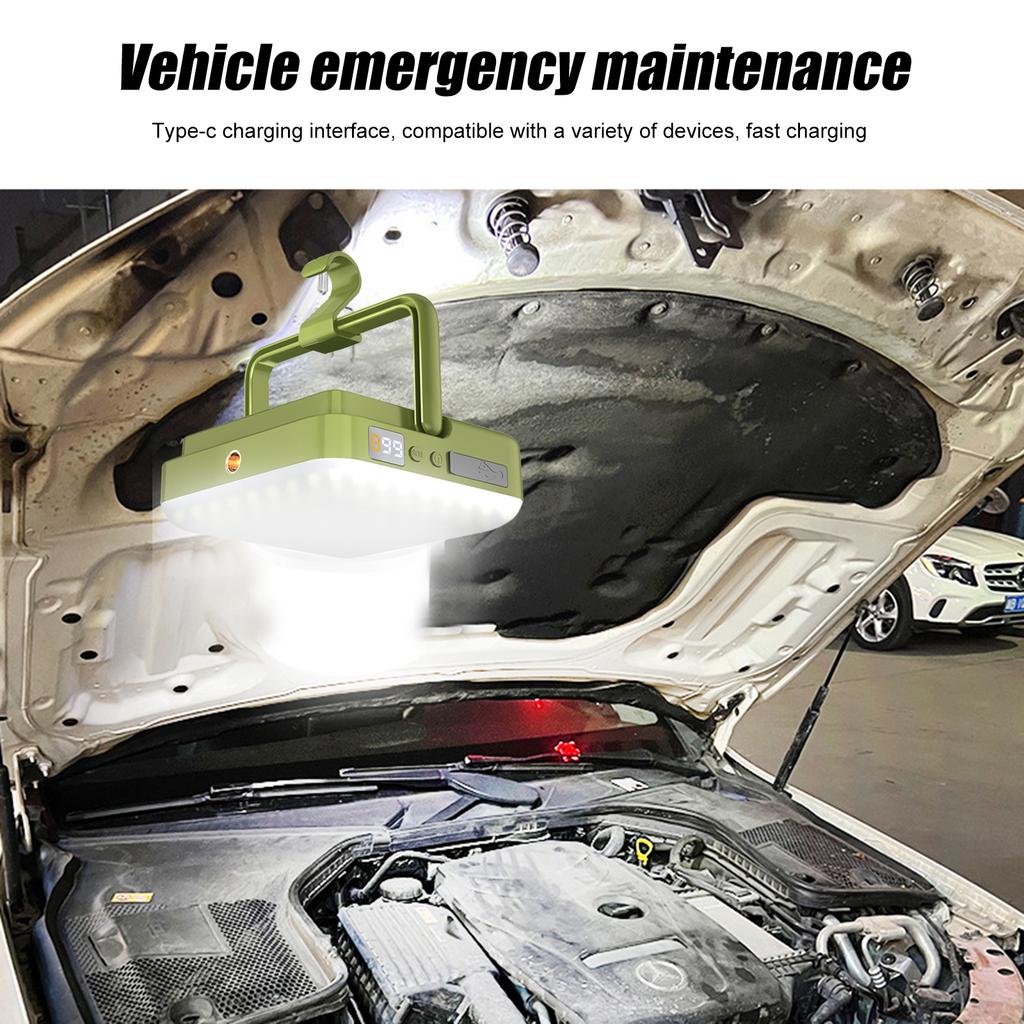 13500mAh Rechargeable LED Camping Lantern 1000LM Strong Light Portable Torch Tent Light Emergency Work Maintenance Light Lightin