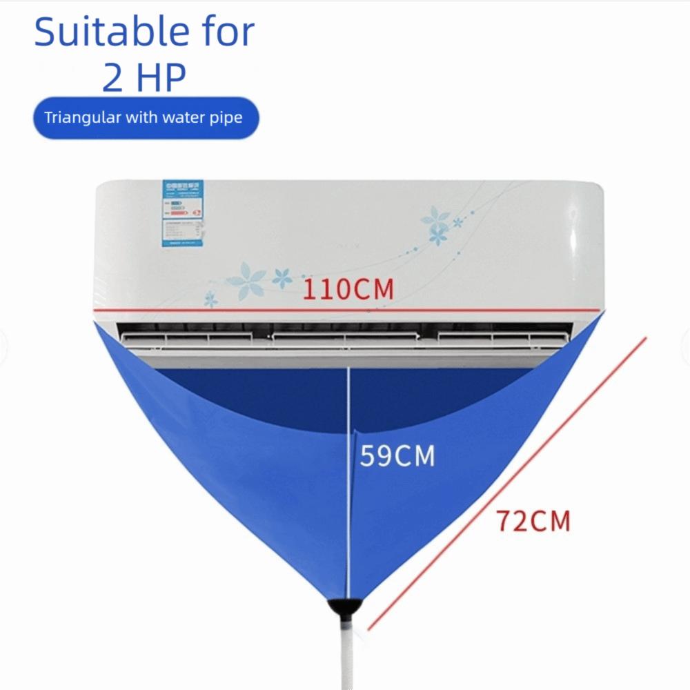 Leak-proof Air Conditioner Clean Cover Waterproof Drain Air Conditioner Cleaning Kit Thickened PVC with Drain Pipe