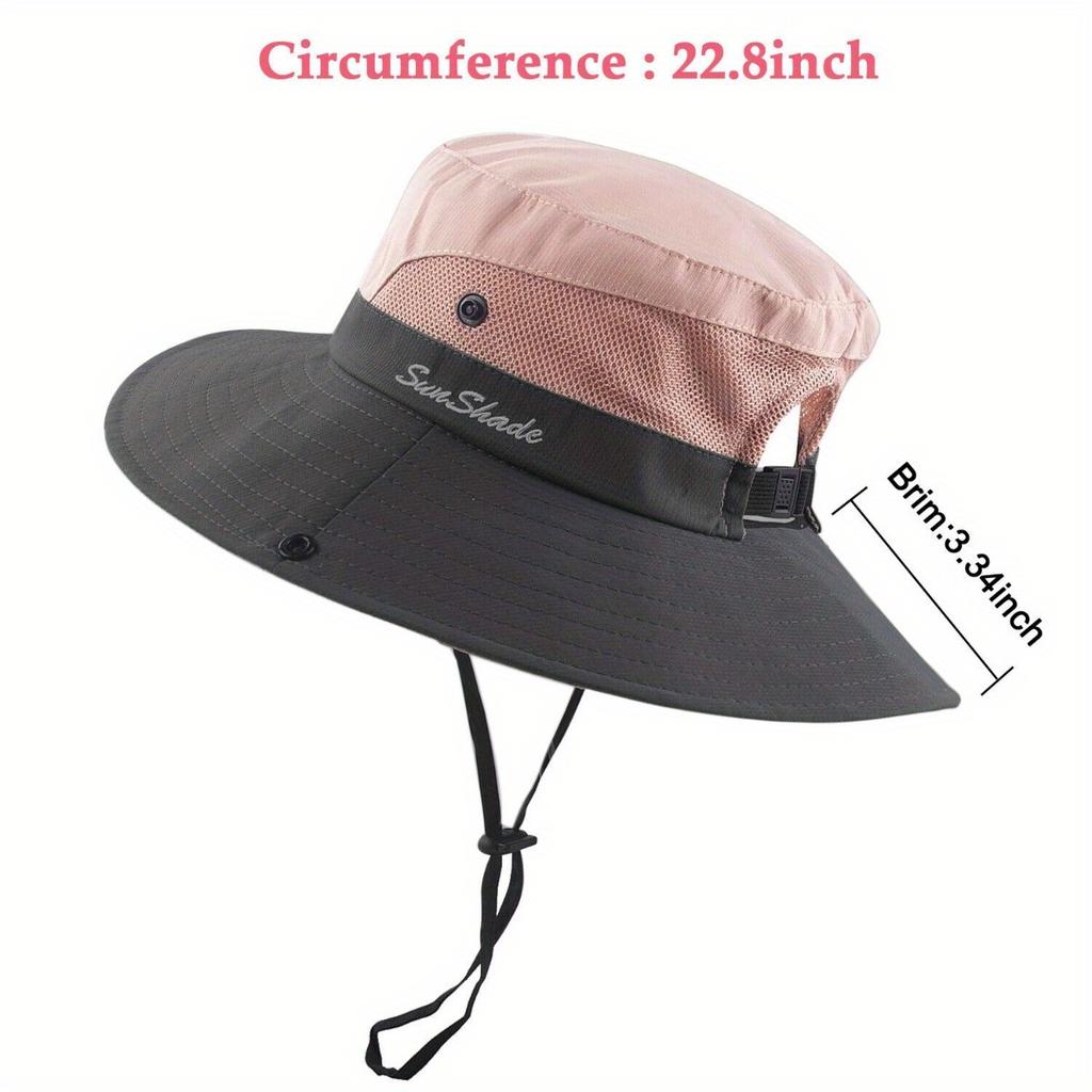 high quality2pcs Women's Casual Sun Hat - Tie-Dye Woven Polyester, Lightweight & Quick-Drying - Perfect for Outdoor Activities | Hand Wash Only |