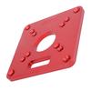 Trimming Flip Board Aluminum Alloy Router Table Plate Universal Woodworking Tool FSDZ04