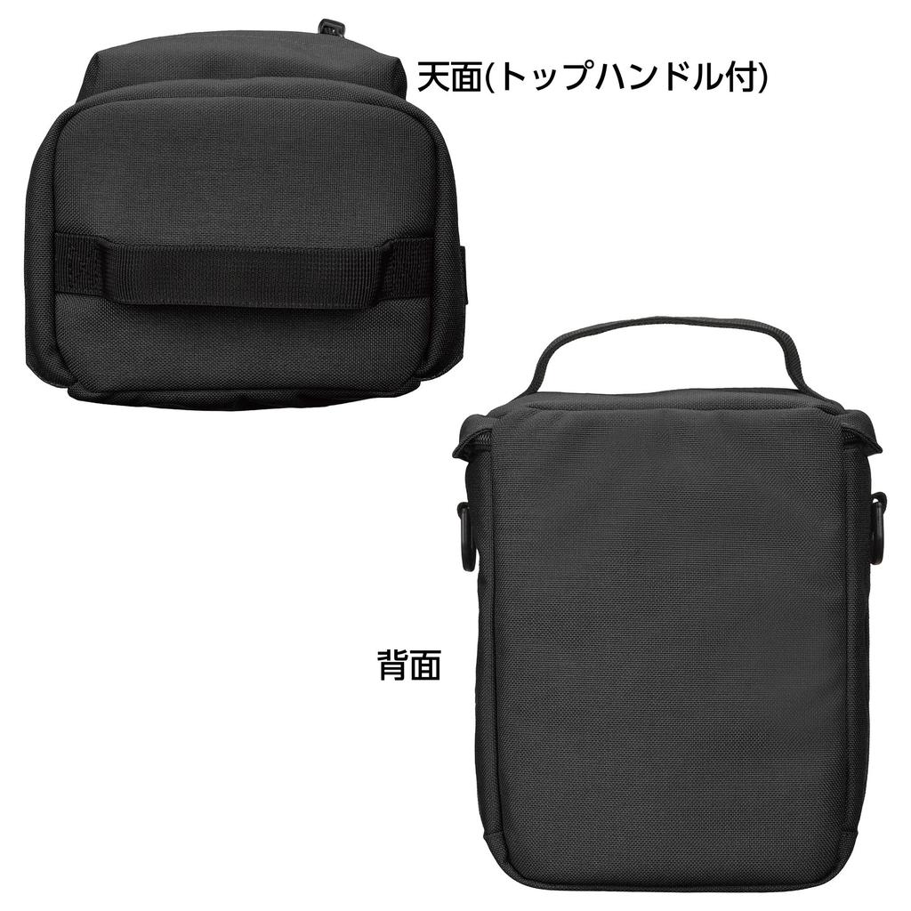 OUTDOOR PRODUCTS Camera Bag Camera Shoulder Bag 04 Black ODCSB04BK Vertical Type for Easy Access