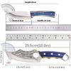 Butcher Knife Hand Forged Boning Knife with Sheath Stainless Steel Kitchen Chef Knife Mongolian Meat Cleaver Kitchen Supplies
