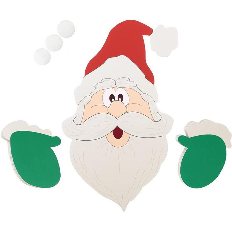 

1 шт. Рождественские украшения для забора, Санта-Пикер, украшения для двора, внутренние/наружные, украшения, сделай сам, фестивальный подарок зелёный