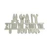 My Tools My Rules Decorative Die Cut Metal Embossing Stencils Carbon Steel Cutting Dies for Card Making Scrapbooking