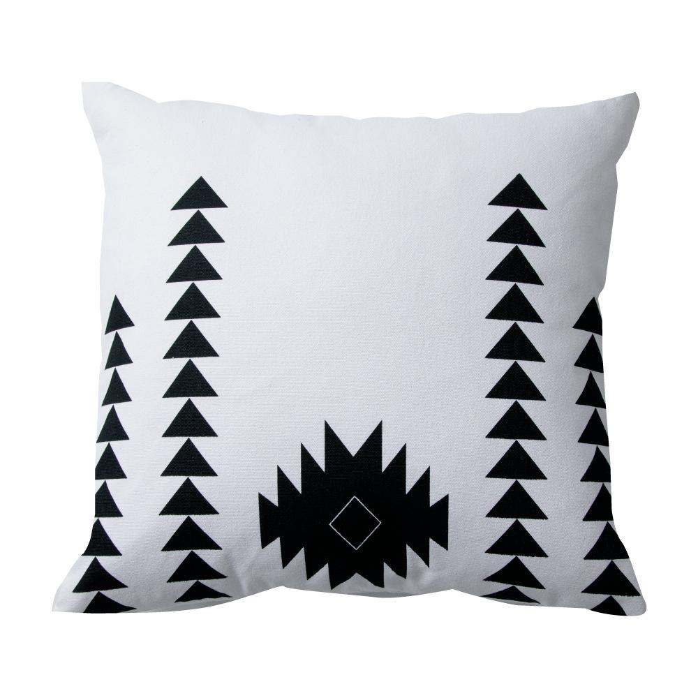 

Новая кожаная и хлопковая парусиновая наволочка с кисточками, шестипредметный набор декоративных наволочек для дивана 45 × 45cm