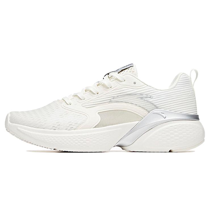 

New Anta Cushioned Slip-Resistant Abrasion-Resistant Breathable Low-Top Running Shoes Men s Ivory White 112025516-4 40