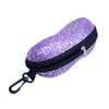 Portable Zipper Sunglasses Eye Glasses Carry Box Hard Case Protector Shell