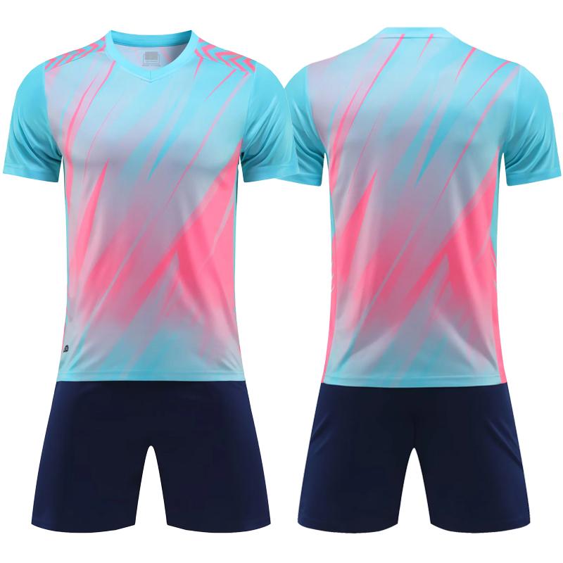 2026 New Personalized Football Jersey Men's Children's Short Sleeve Soccer Uniforms  Contest Training Sport Suit Jersey