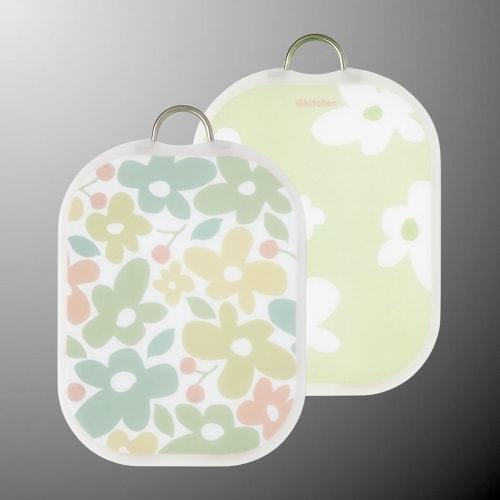 Kokusai Kako Mellina @kitchen Oval Cutting Board, Large (Bloom) MA134BLM