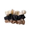 3/5Pcs Women Advanced Retro Large Intestine Headband Elastic Hair Rope Elegant Ponytail Headband Hair Accessory for Curly Hair All Hairstyles